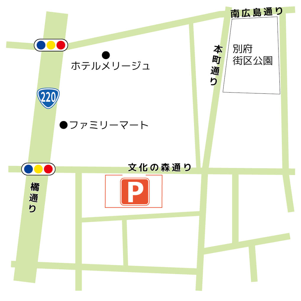 小川屋有料駐車場の地図